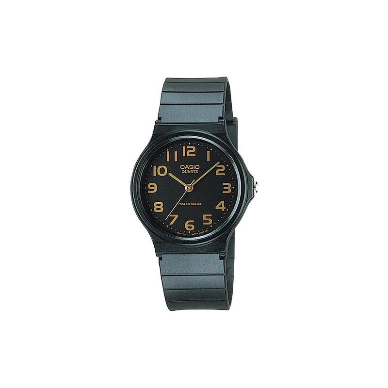 

Casio YOUTH Series-Disc Three Needles Casual College Style Waterproof Quartz Movement Resin Strap Japanese and Korean Watch Women’s Watch MQ-24-1B2LDF чёрный