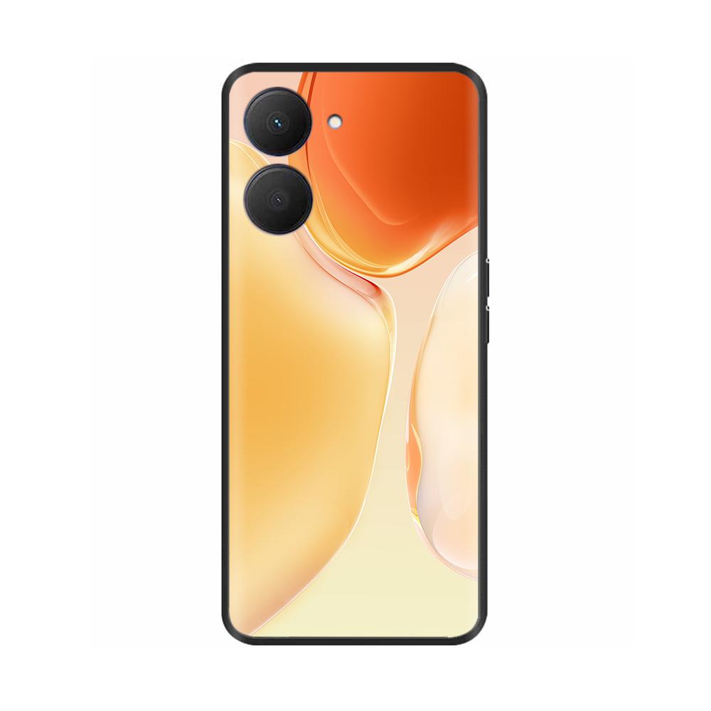 Soft Phone Cover For Realme 10 4G Case 6.4'' Black Silicone Marble Space Fundas for Realme 10 4G TPU Cases Realme10 2022 Bumpers