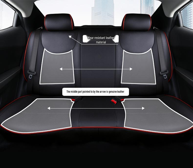 Κάλυμμα Καθισμάτων Δερμάτινο Παντός Καιρού Hyundai Elantra - Ανθεκτικό, Πλήρους Κάλυψης, Συμβατό με 5θέσια
