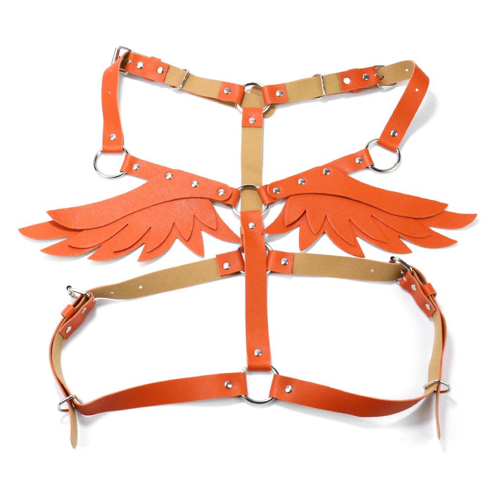 Sm Bondage Body Strap Shoulder Strap Waist Strap Women'S Cortical Angel Wings Strap Women'S Laura Strap