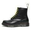 Dr. Martens 1460 Skórzane Błyszczące Kolorowe Botki Unisex Czarne Zielone 27287001