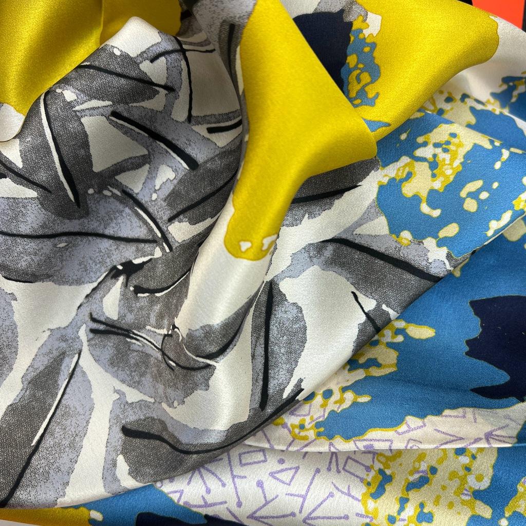 Silk Long Silk Scarf Women'S Spring And Autumn Thin Mulberry Silk Long Scarf High-End Mother Shawl Gift
