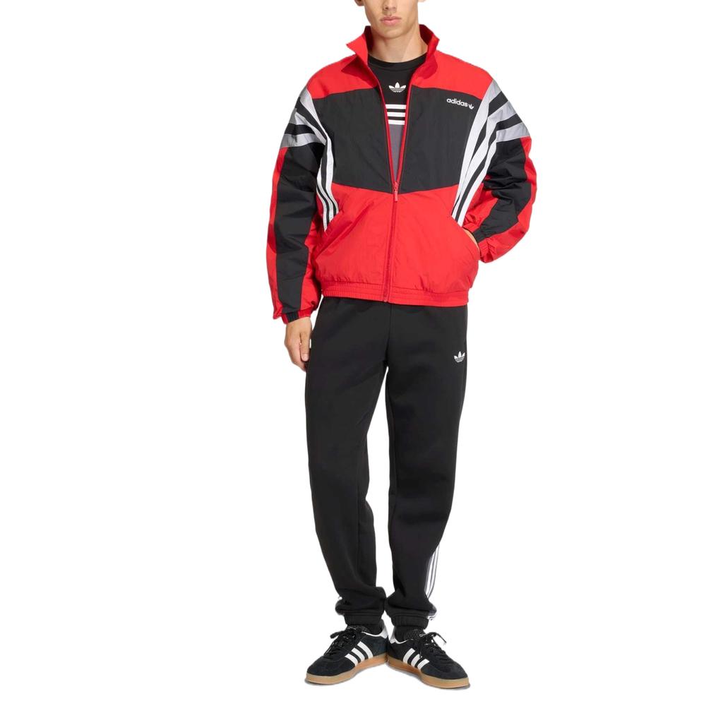 Adidas Originals Track Santiago Sports Stand Collar Zip Long Sleeve Jacket Men jackets KS8327