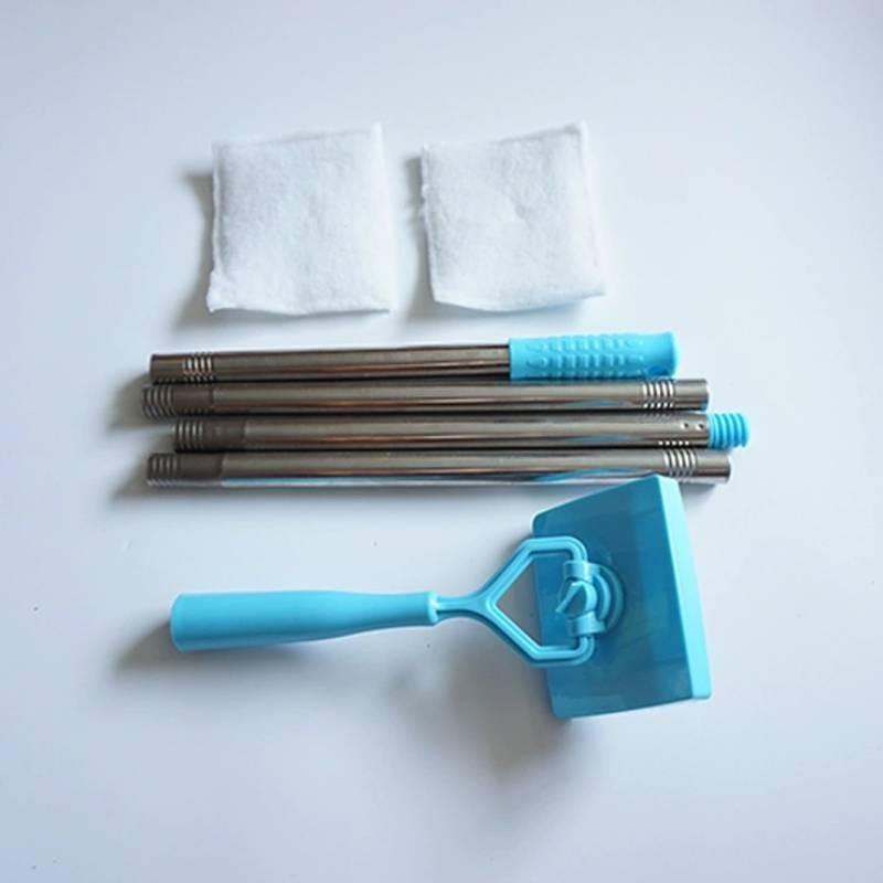 Cleaning Products Household Lazy Mop Extendable Stainless Steel Handle Use Daily