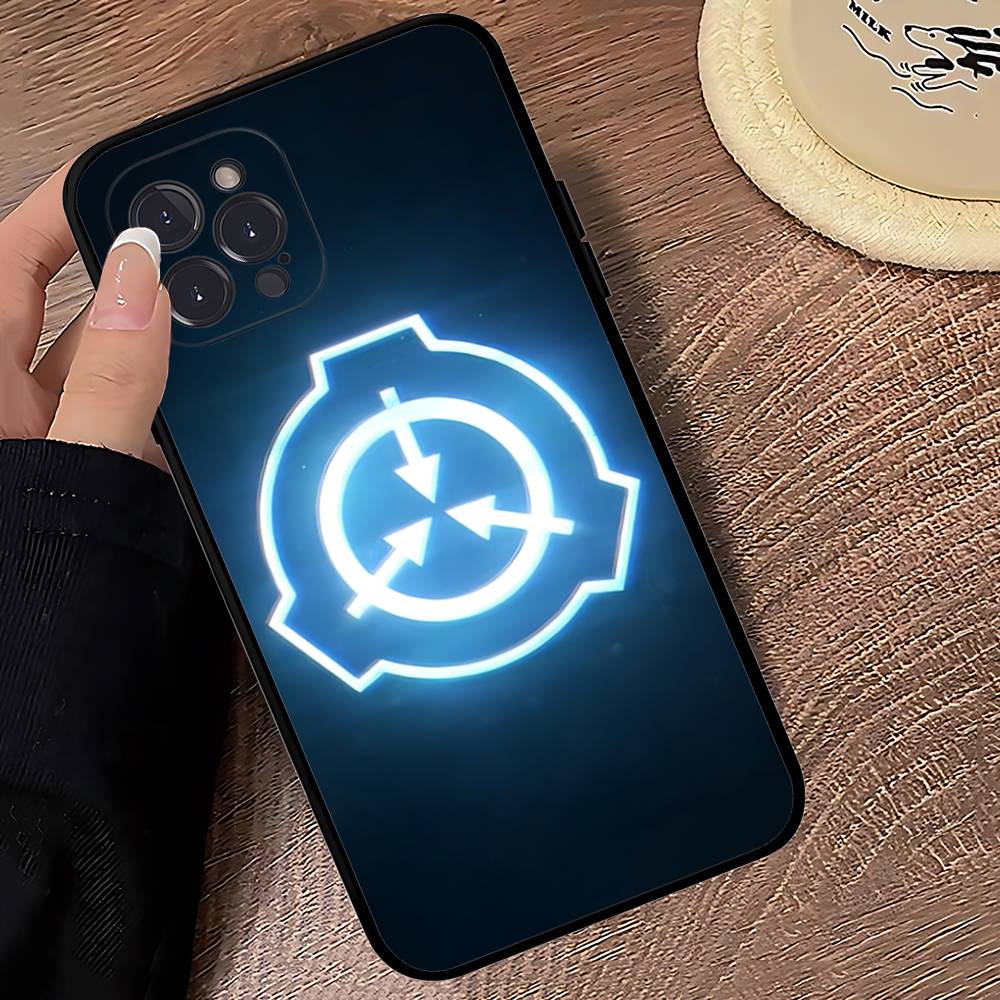 

Чехол для телефона SCP Foundation Game Sci Fi Черный Мягкий Для IPhone 16 15 14 13 11 12 17 Pro Max Mini Plus iPhone 15 plus