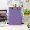Durable Plastic A4 File Organizer with Clip, Large Capacity, Multi-Functional Document Holder for Students & Office Use