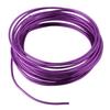 5 Meters / Roll 2mm Round Oxidation Aluminium Wire DIY Accessories For Crafts Making (purple)