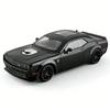 Car To 1:18 Hellcat Simulation Alloy Car Model Sound And Light Pull Back Children'S Toy Car