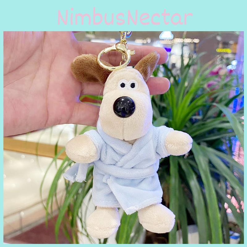 Charming Keychain Plush Dog Doll Perfect For Birthdays Unique Soft Toy Gift