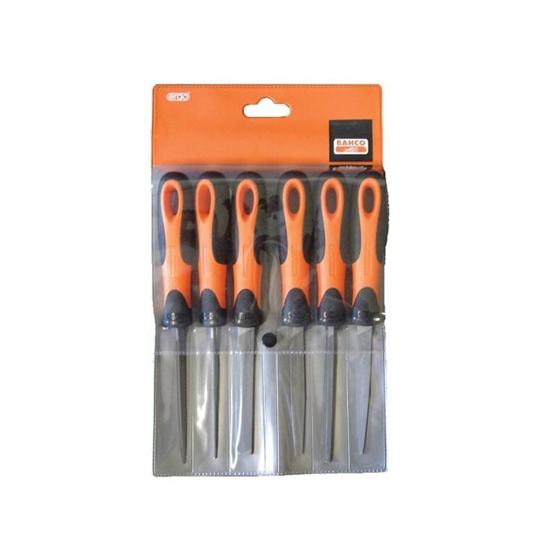 Bahco 1-476 Ergo File Set 6 Piece 100mm (4in)