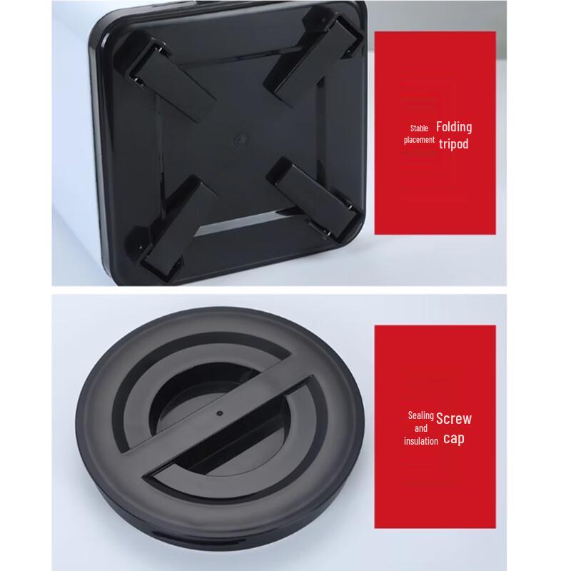 Sule Commercial Square Stainless Steel Insulated Beverage Dispenser