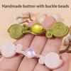 Oriental Styles Buttons Polyester Traditional Handmade for Clothes Decorative Woven Clothing Accessories