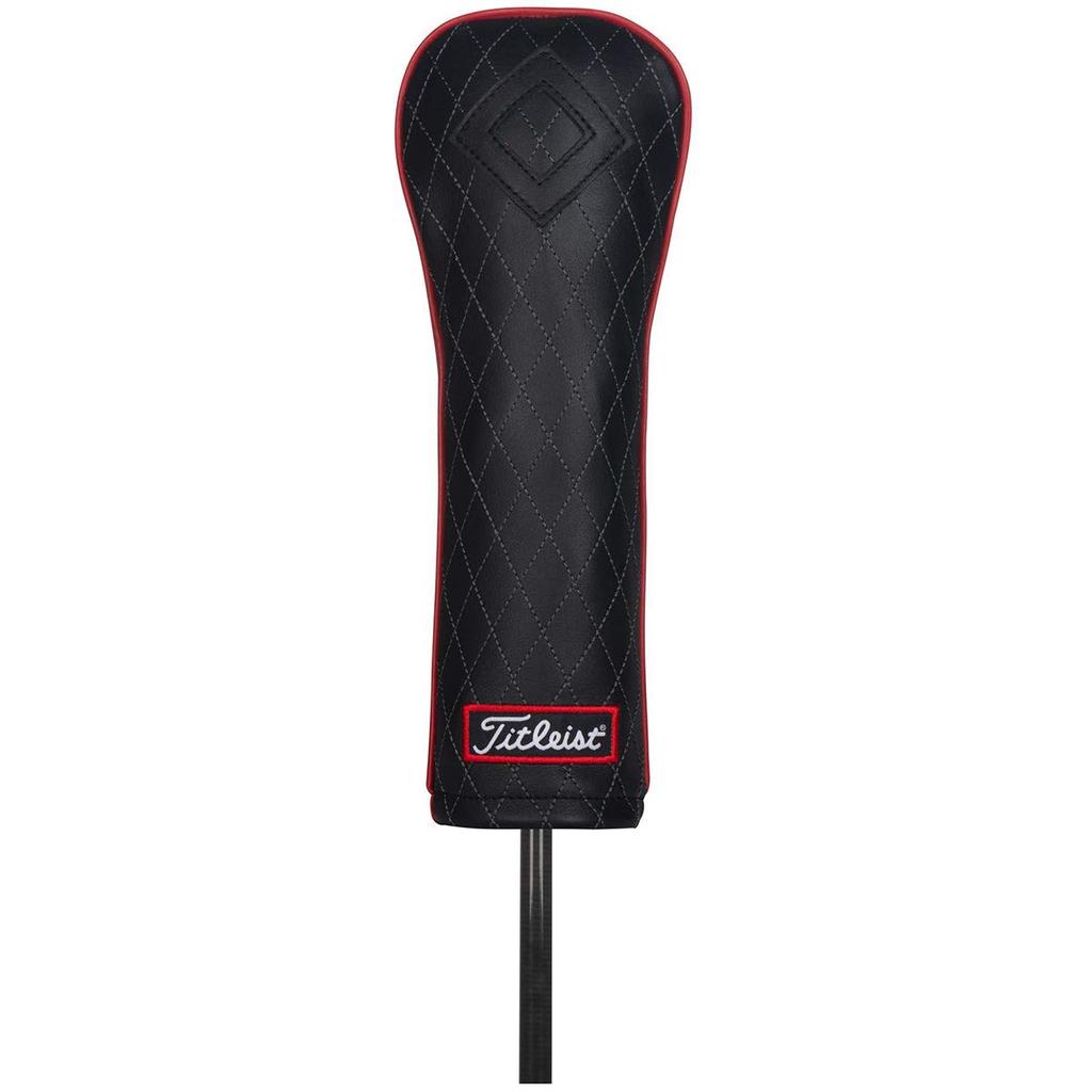 Titleist Genuine Leather Fairway Headcover (TA9NLHC-FW) Black