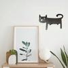 Metal Wall Hook for Towels, Rustproof, Waterproof, Cat Design, for Bathroom Door