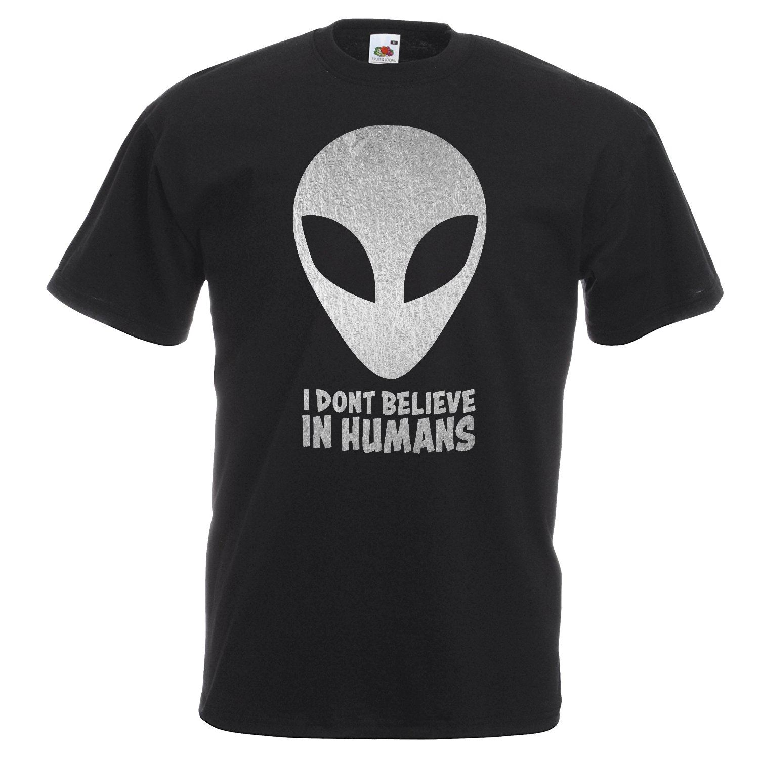 Adults I Dont Believe In Huunisexs Aliens Area 51 Extra Terrestrial Unisex TShirt 2XL
