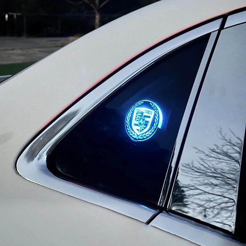 

Car Triangle Window LED Decorate Light Smart Atmosphere Lamp Luminous For Porsche 911 718 Taycan Panamera Cayenne Macan CaymanA