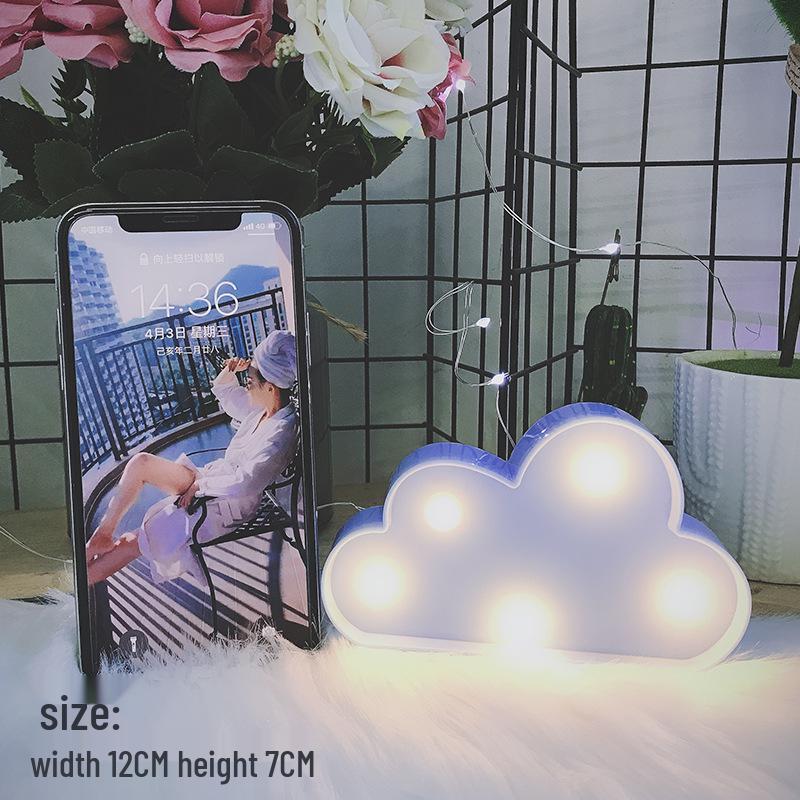 Korean Hot Selling LED Flamingo & Cactus Tabletop Night Light for Christmas Decoration