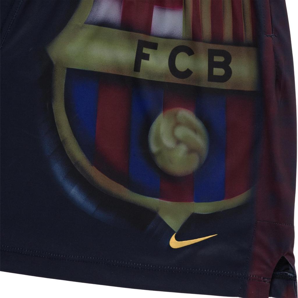 Nike FC Barcelona X Cactus Jack Skeleton Home Shorts Black Unisex Bottoms FQCJ-MS01