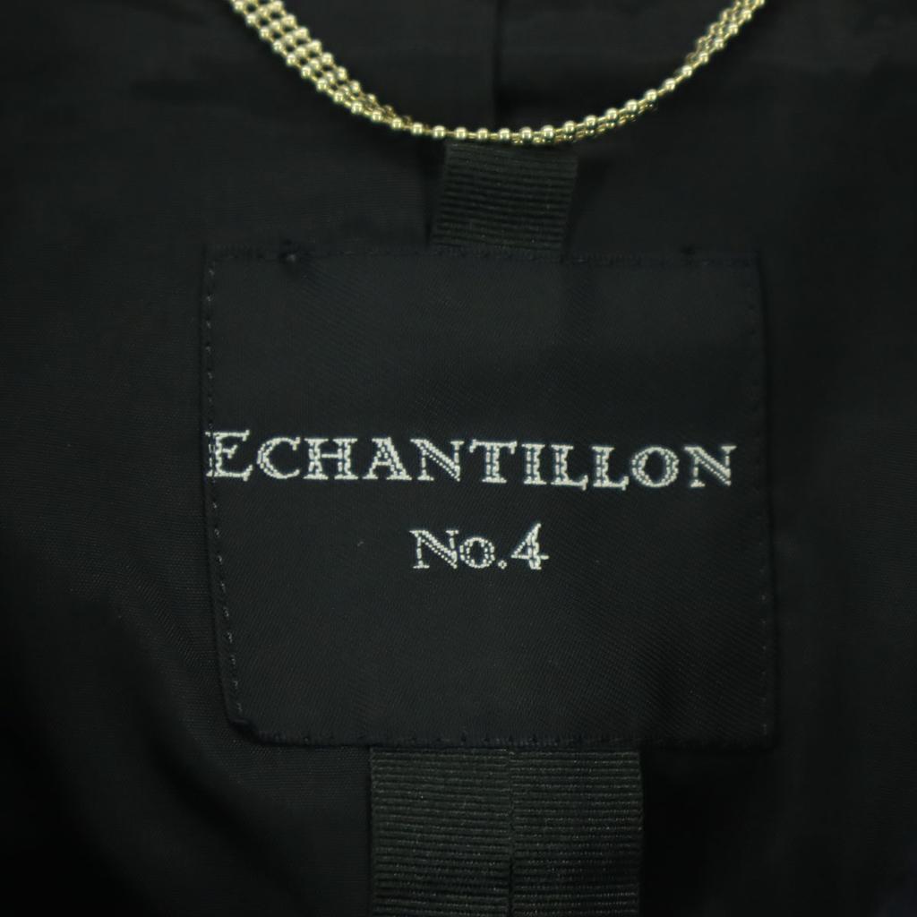 Beauty Products ECHANTILLON NO.4 Made In Japan Long Sleeve Pea Coat Black Women Used