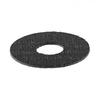 Rondella di trascinamento in fibra di carbonio prodotta con precisione per mulinello da baitcasting a tamburo, spessore 1 mm