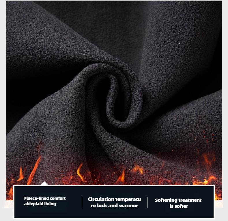 Winter Plus Velvet Thickened Jacket Overalls Suit Men's Cold-proof, Warm, Waterproof and Wear-resistant Tooling Outdoor