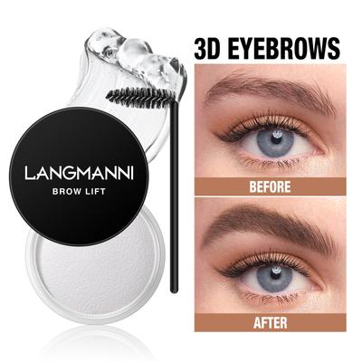 Crema para Cejas Estereotipo Cejas Permanentes Impermeable Color Fijo Natural Producto para Cejas Salvajes Adecuado para Principiantes