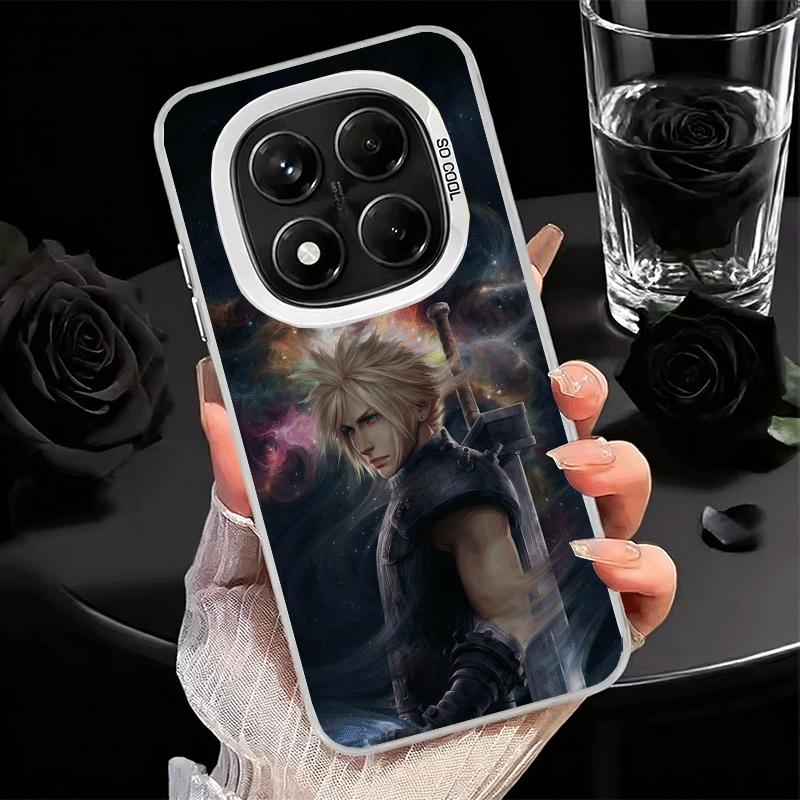 

F-Final F-Fantasy Anime Soft Phone Case for Xiaomi Redmi Note 13 14 15 Pro Plus 12S 12 11S 11 11T 10S 10 Shockproof Cover Back S Redmi Note 13 Pro 4G