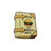 Cartoon Comedy Animation Enamel Pin Cute Cat Crocodile Equali-tea Spread Positivitea Brooch Lapel Badge Jewelry Gift for Friends