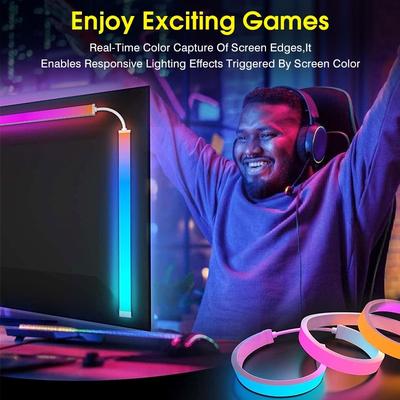 24-34 Inch Strip Light Game Atmosphere Decorative Lamp Color Real-Time Sync LED Computer Monitor Screen Ambient Backlight