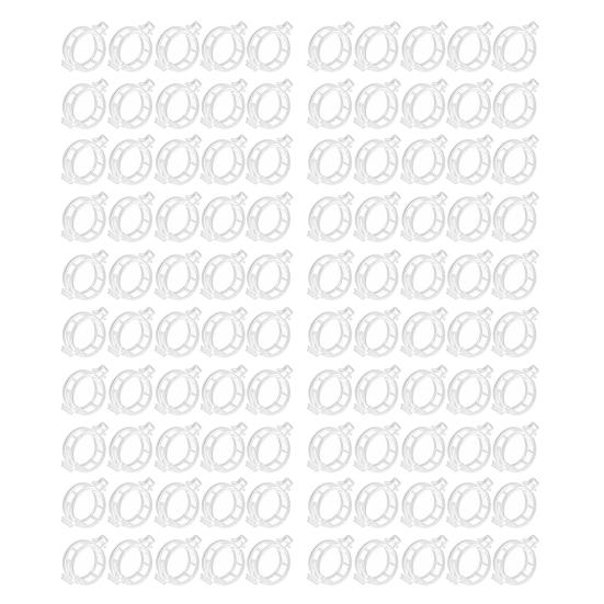 100 Pcs Plant Support Clips Plastic Gardening Clips for Securing Tomato Vine Reusable Plant Fixing Clips for Grape Climbing Plants