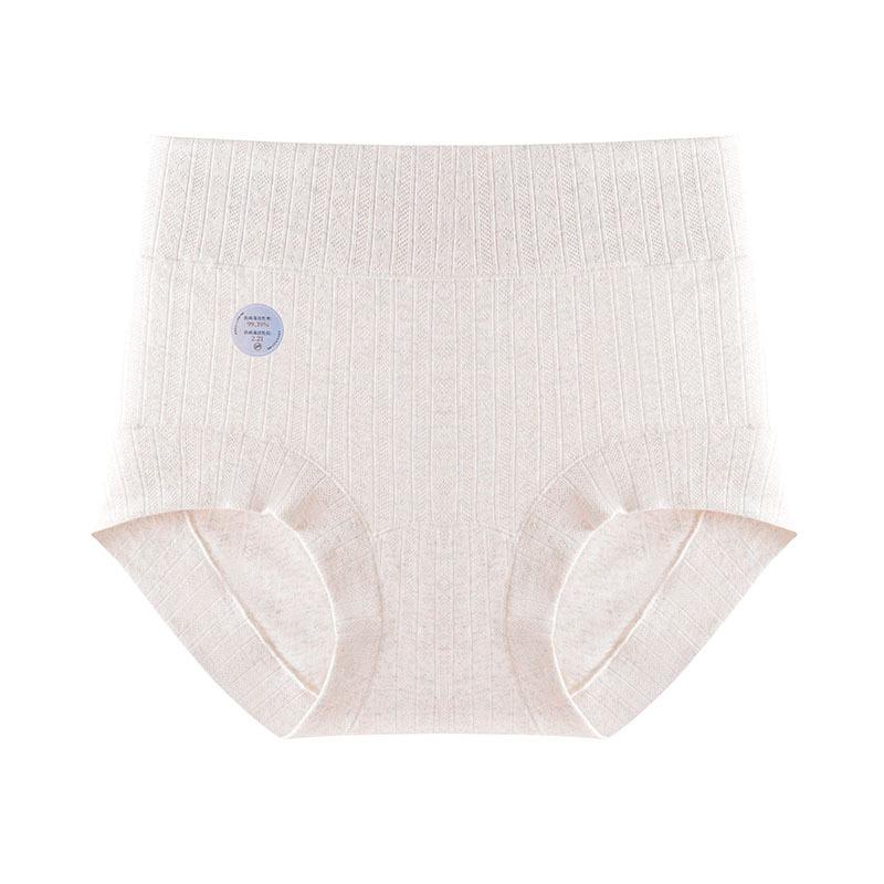 Large Size Women Spring and Autumn Cotton Can Reduce HPV High Waist Breathable 10A Antibacterial Extended Crotch Small Boxer Briefs