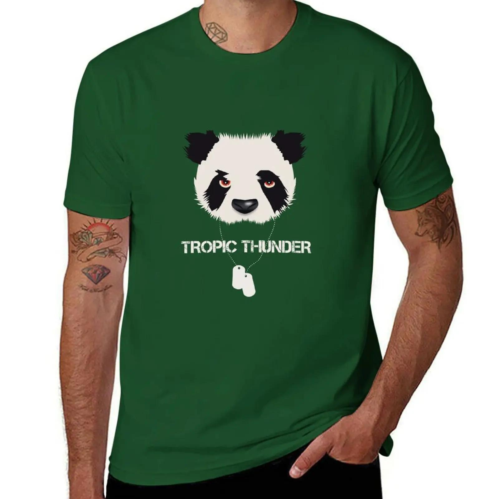 

Tropic Thunder Alternative Movie Poster TShirt cheap stuff new edition for a boy mens t shirts casual stylish 4XL
