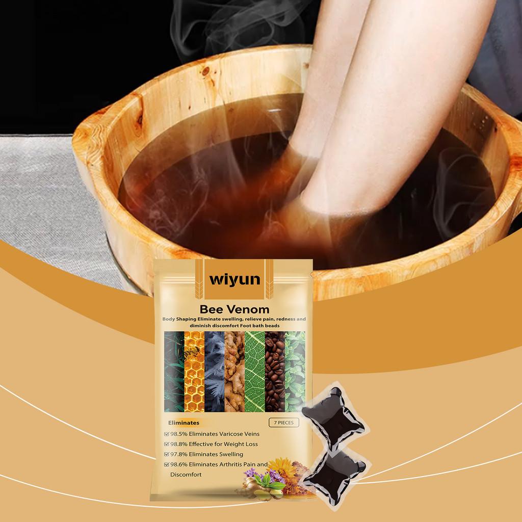 Wiyun Bee Venom Foot Soak Gel Capsules For Relaxing And Soothing Tired Legs
