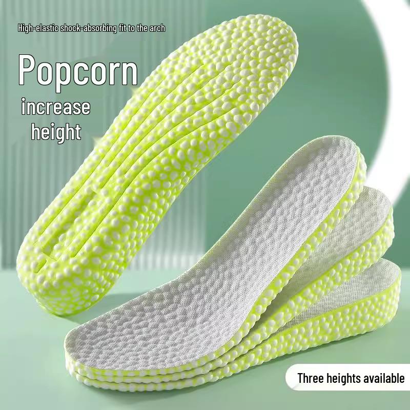 Boost Shock-Absorbing Height-Increasing Insoles: Sweat-Absorbing, Deodorizing, Long-Lasting Fragrance, Invisible for Men and Women.