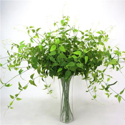 Künstliche Pflanzenreben, Wandbehang, Rattanblätter, Zweige, Outdoor, Garten, Heimdekoration, Kunststoff, gefälschte Seidenblätter, grüne Pflanze, Efeu