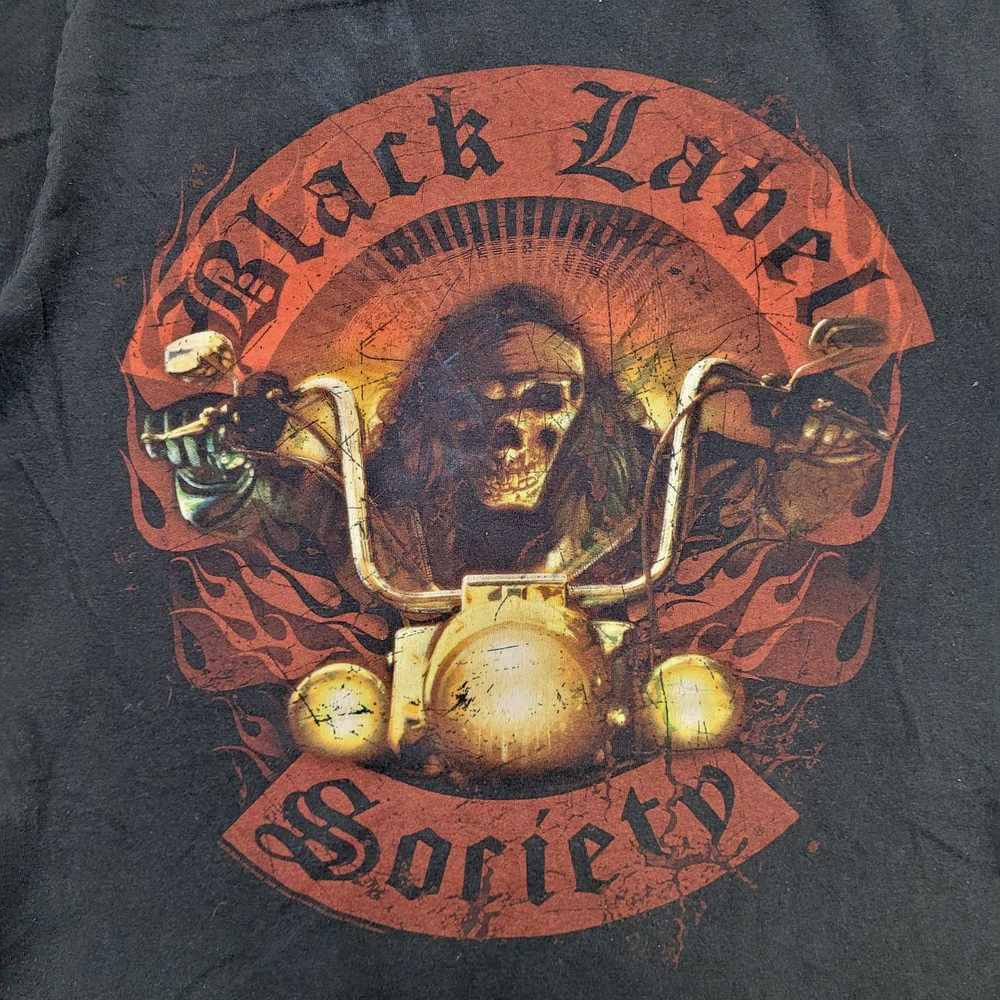 Black Label Society Band Tour Album Black Unisex Cotton T-Shirt SB015 Unisex T-Shirt XXXL