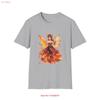 Autumn Fairy T Shirt Fall Cozy Top Halloween Outfit Vintage Washed Slightly Stylish Top For Everyday Wear Breathable Unisex