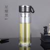 Shangqi Double-Layer Temperature Display Glass Tea Cup