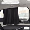 Car Sunshade Curtain for Vehicle Window with Suction Cups Heat Insulation Sun Protection Privacy Screen for Car Interior Use