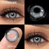 FUNSACHY 2Pcs Colored Contacts Lenses Beauty Fashion Health Soft Natural Contacts Lens Eye Color Makeup Yearly Cosmetics Pupils