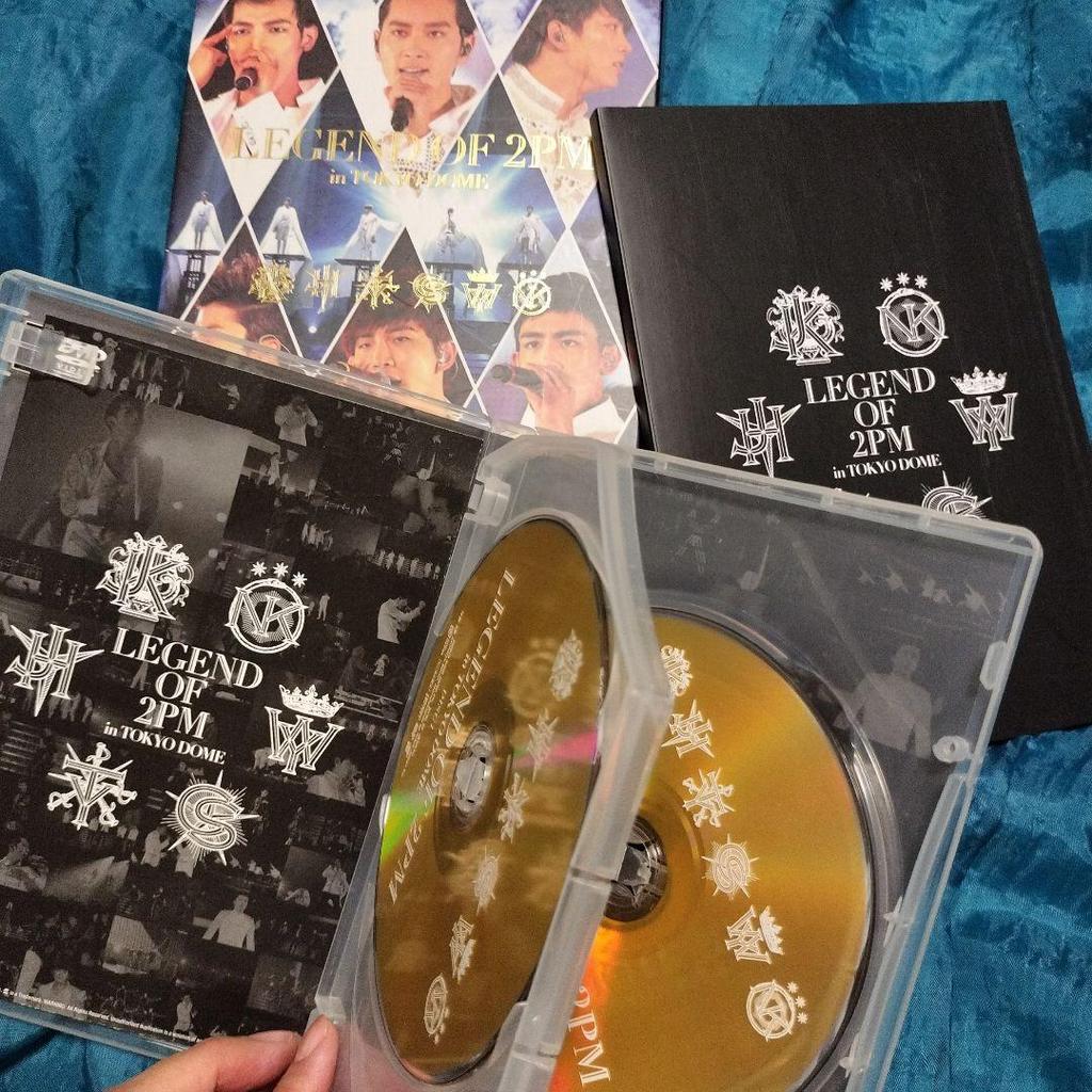 [USED] 2PMOF2PM & LEGEND Limited Edition DVD & Midaretemina LP CD