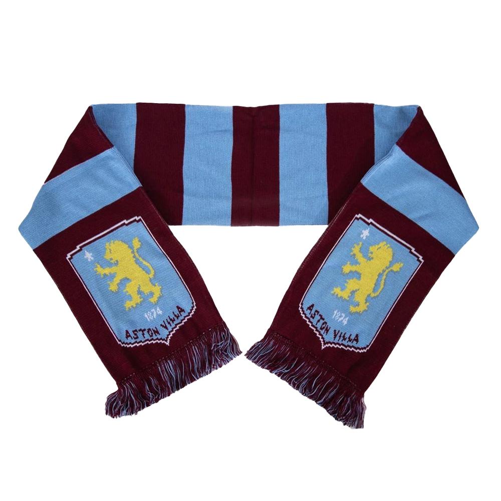 Aston Villa FC Jacquard Bar Scarf