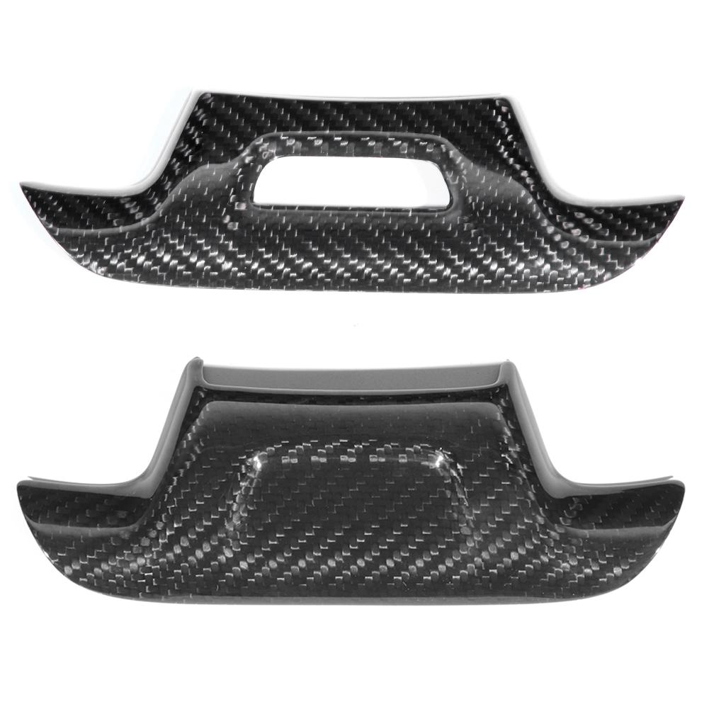 Carbon Steering Wheel Cover Fit for ZL1 2017-2019 Steering Wheel Sticker Steering Wheel Decorative Cover