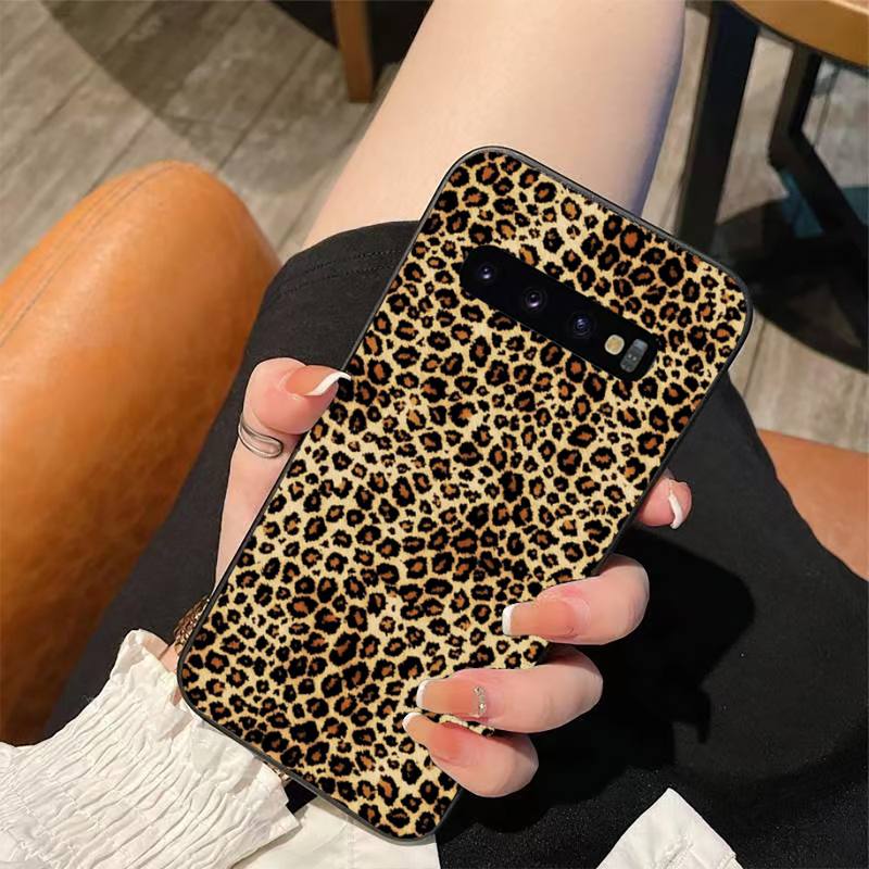 Leopard Print Phone Case For Samsung Galaxy A51 A50 A71 A21s A31 A41 A10 A20 A70 A30 A22 A02s A13 A53 5G Cover Coque