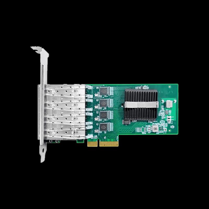 Femrice WX1860A4 Quad-Port Gigabit Fiber PCIe X4 Server Network Card (CN Version)
