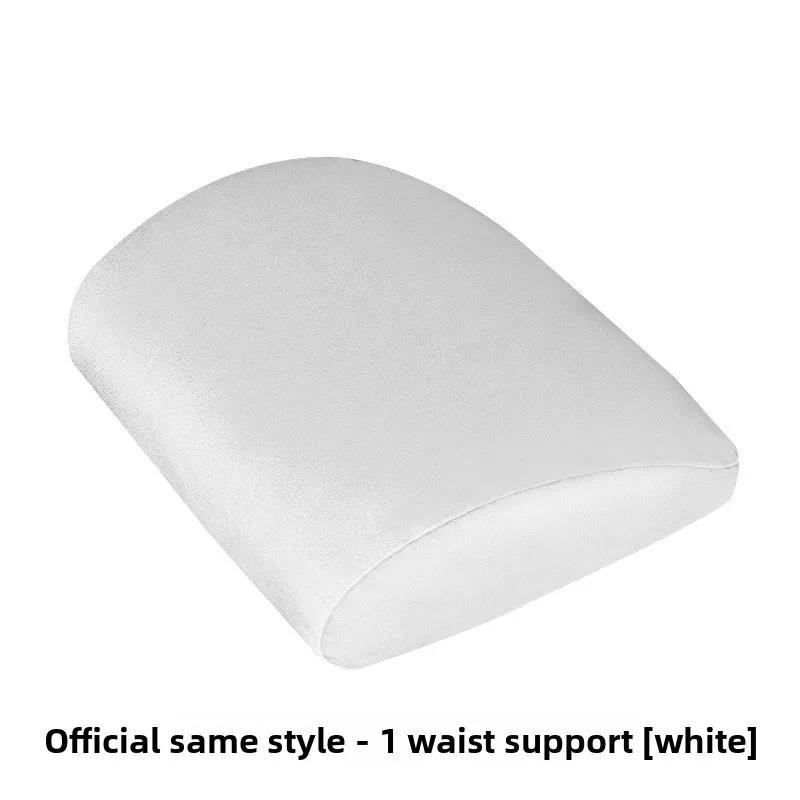 Car Sticker For Tesla Model 3 Model Y Official Headrest Waist Backrest Cushion Rebound Fur Car Pillow Neck Protection Car Sticke