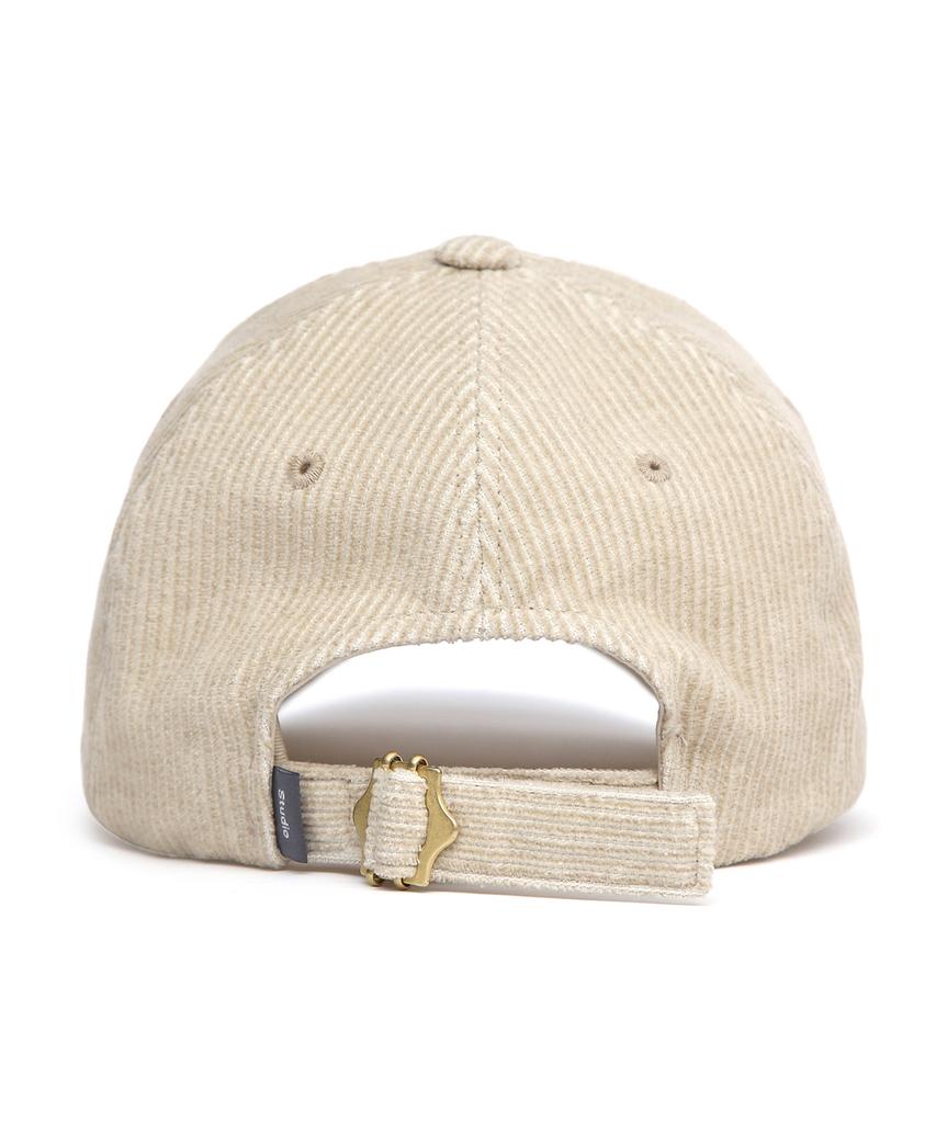 Eondeokeonteulolseutyudio Corduroy Autumn Ball Cap Ball Cap / Pigment Cd / L Oatmeal