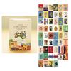 50 Pcs/box Beautiful Childhood Paper Stickers Flakes Vintage Romantic for Diary Decoration Diy Scrapbooking Stationery Sticker