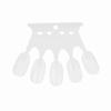 50pcs Nail Art Practice Tips Manicure Polish Gel Color Display Nail Polish Showing Tool 1#