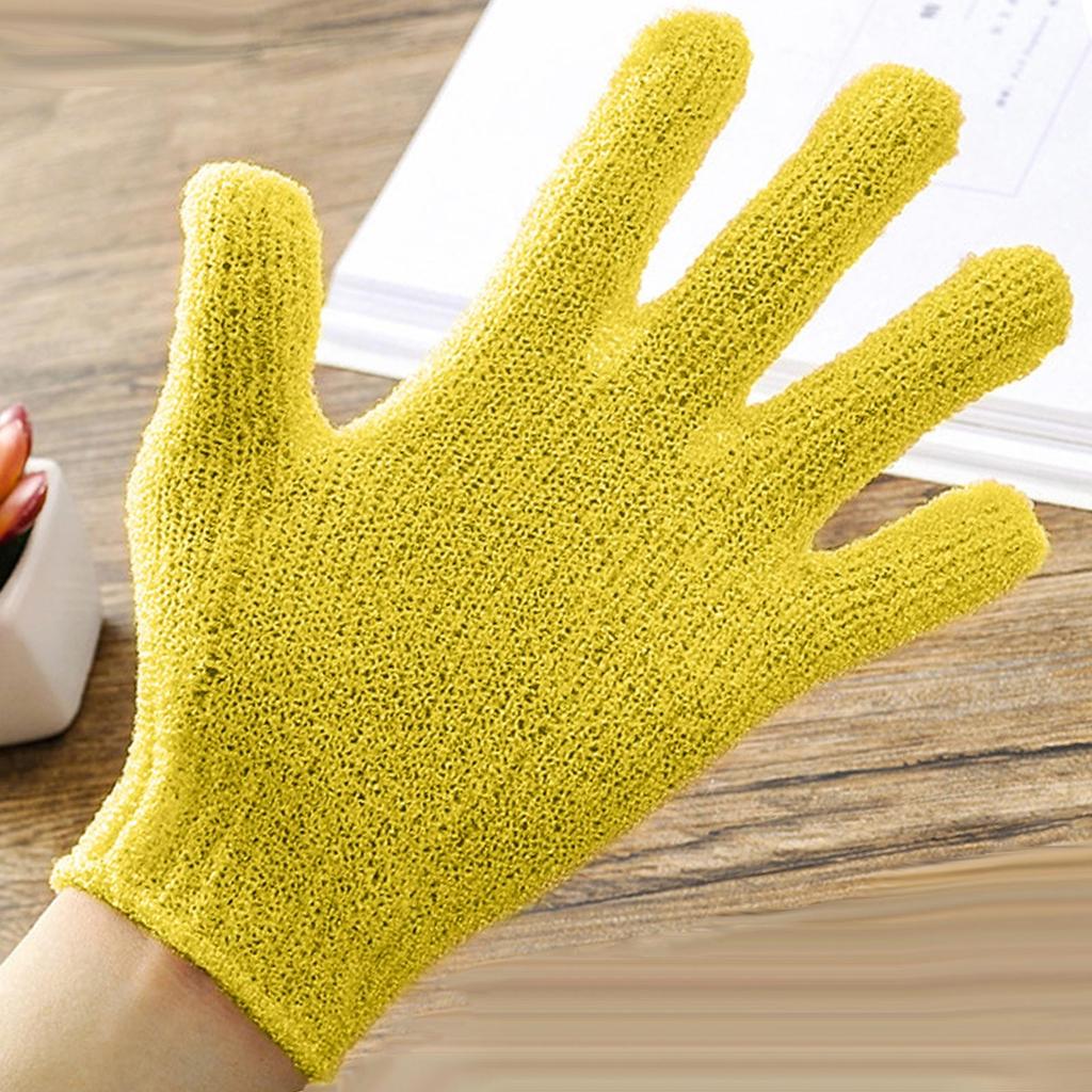 Bath Gloves Massage Clean Skin Tools Five-finger Bath Towel Back Rub